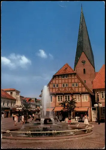 Ansichtskarte Eutin Markt 1984