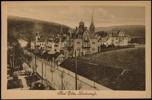 Ansichtskarte Bad Elster Lindenstraße 1921