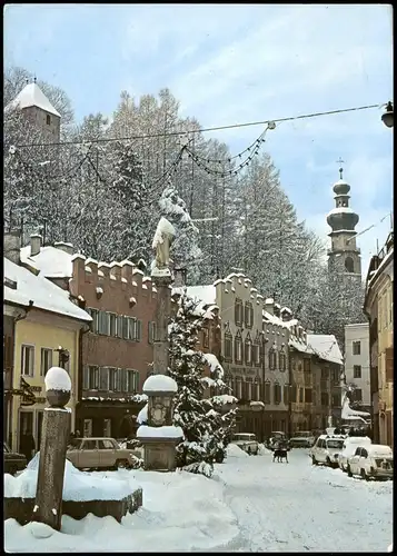 Cartoline Bruneck Pustertal Brunico Ortsansicht 1972
