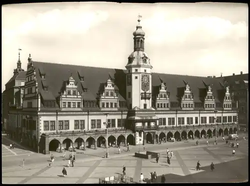 Ansichtskarte Leipzig Altes Rathaus 1969