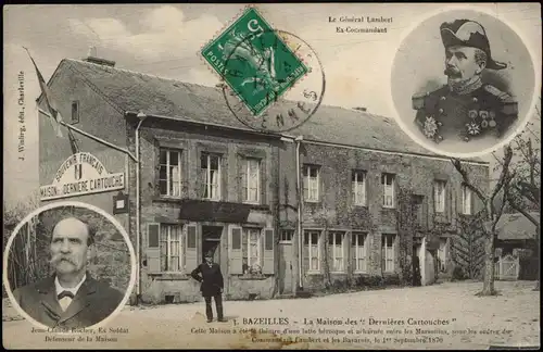 CPA Bazeilles La Maison des " Dernières Cartouches " 3 Bild 1911