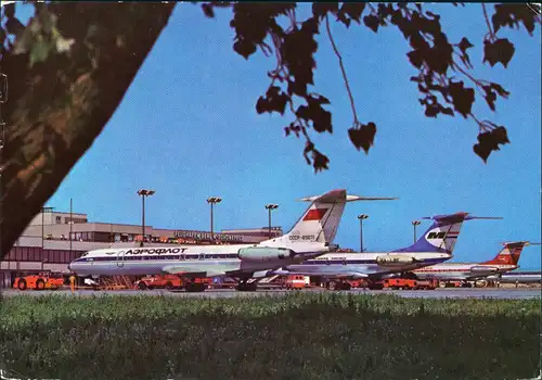 Schönefeld-Berlin азрофлот/Interflugmaschienen Flugzeuge  Aeroflot 1977