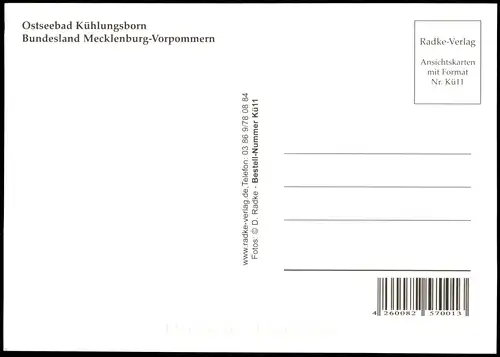 Ansichtskarte Kühlungsborn Mehrbildkarte Ortsansichten und Bäderbahn 2010