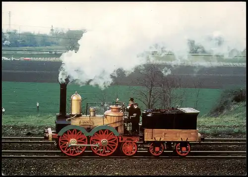 Dampflokomotive LDE – Saxonia, Nachbau zum 150 jährigen Jubiläum 1989