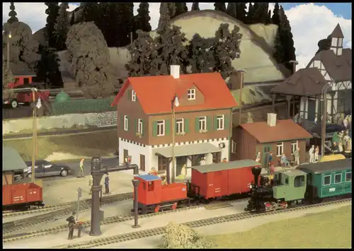 Ansichtskarte  Modelleisenbahn - Magic-Train 1995