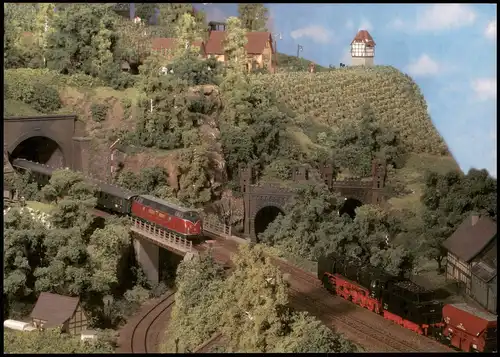 Verkehr/KFZ - Eisenbahn/Zug/Lokomotive Modelleisenbahn DB Epoche III 1990