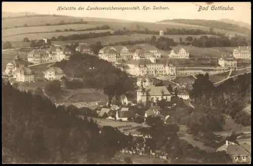 Bad Gottleuba-Berggießhübel  Heilstätte der Landesversicherungsanstalt 1910