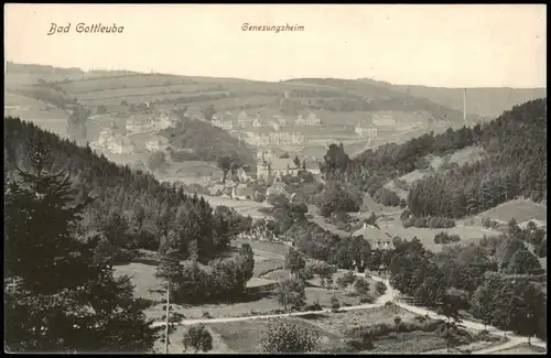 Bad Gottleuba-Bad Gottleuba-Berggießhübel Panorama-Ansicht 1910