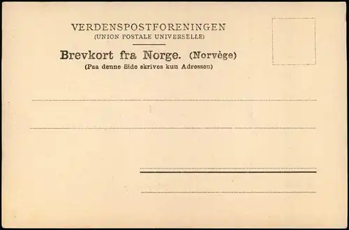 Postcard Hardanger Sorfjorden, Dampfer Steamer 1911