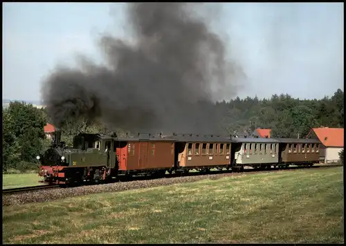 Ansichtskarte  Verkehr & Eisenbahn Dampf-Lok 145 bei Jonsdorf Hst. 2009