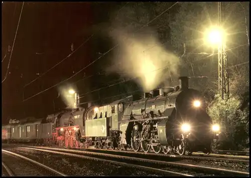 Verkehr & Eisenbahn Dampflokomotiven am Bahnhof Klingenberg-Colmnitz 1996