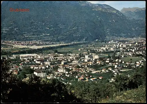Ansichtskarte Giubiasco Panorama-Gesamtansicht 1970