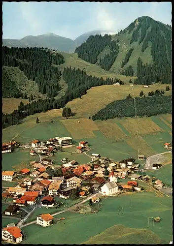 Ansichtskarte Berwang Panorama mit Umland Berge 1980