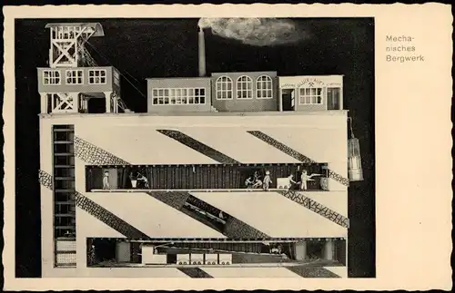 Mechanisches Steinkohlenbergwerk Hersteller Bergmann Fritz Diecke, Dortmund 1938