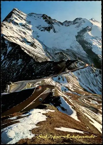 Zell am See Großglockner-Hochalpenstraße Blick von der Edelweißspitze 1980