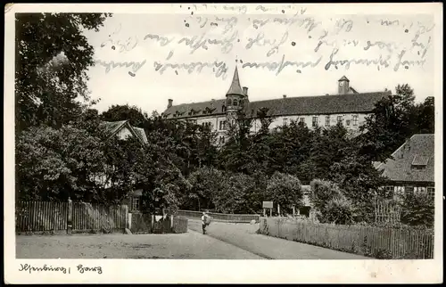 Ansichtskarte Ilsenburg (Harz) Stadtteilansicht Straßen Partie 1939