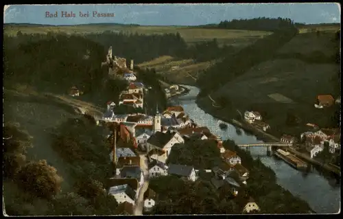 Ansichtskarte Passau Umland-Ansicht Bad Hals bei Passau 1910