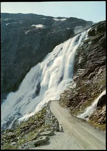 Norwegen Allgemein Norge Romsdal Stigfossen  Waterfall River Falls 1970