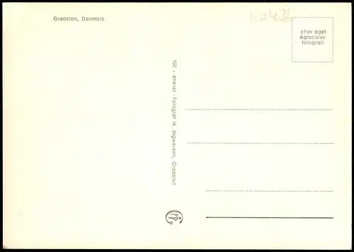 Postcard .Dänemark - Hilsen fra Graasten, Multi-View-Postcard 1960
