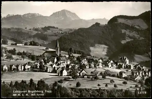 Ansichtskarte Mogelsberg Bz. Untertoggenburg Stadtpartie 1961