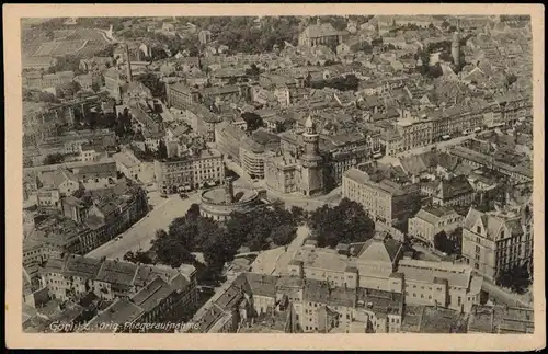 Ansichtskarte Görlitz Zgorzelec Luftbild 1942
