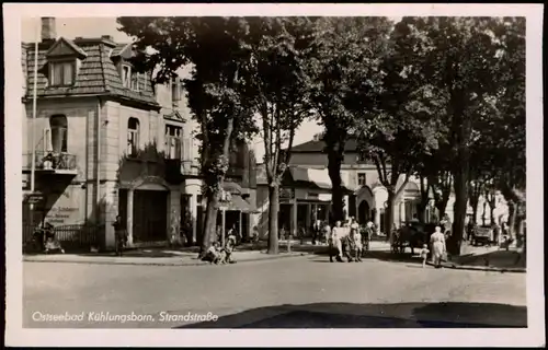 Ansichtskarte Kühlungsborn Strandstraße 1952