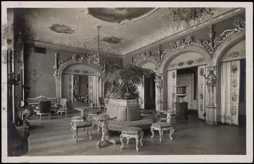 Ansichtskarte Wiesbaden Kurhaus, Gesellschaftszimmer 1930