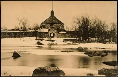 Käkisalmi Priosersk Приозе́рск Kexholm Schloß Karelien 1916