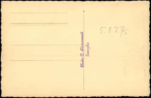 Ansichtskarte .Nordrhein-Westfalen Wittgensteiner Berge. - Fotokarte 1927
