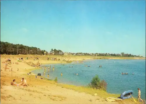 Ansichtskarte Tornau (Dübener Heide) Bergwitzsee 1980