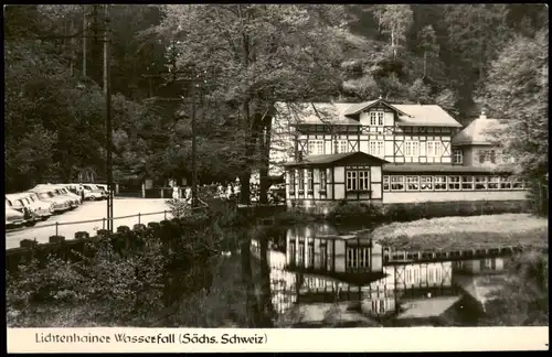 Lichtenhain-Sebnitz Hotel Lichtenhainer Wasserfall, Parkplatz 1979