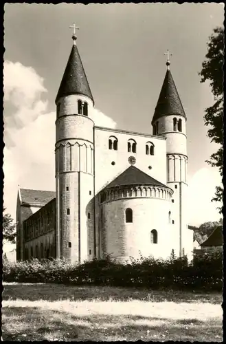 Ansichtskarte Gernrode-Quedlinburg Stiftskirche St. Cyriaci 1966
