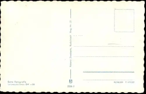 Ansichtskarte Bad Blankenburg 4 Bild: Stadtansichten, Kutsche 1957