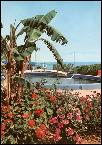 Ischia HOTEL PARCO SMERALDO TERME SPIAGGIA DEI MARONTI BARANO 1980