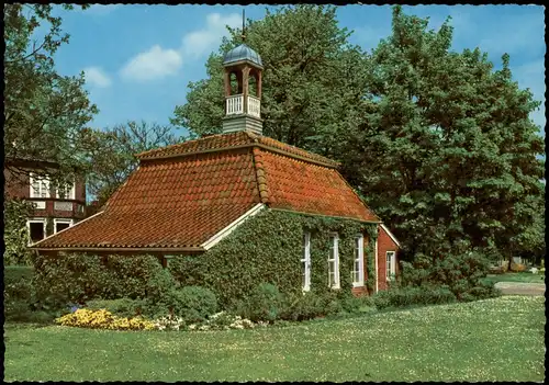 Aurich-Leer (Ostfriesland) Pingelhus, früheres Hafenhaus,  Heimatvereins 1970