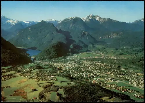 Bad Reichenhall Luftbild Flugbild Loferer Alm, Müllnerhorn, Ristfeuchthorn 1980