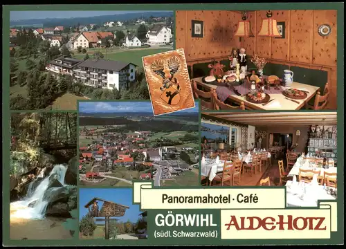 Görwihl (LK Waldshut) Panoramahotel - Pension Cafe ALDE HOTZ 1999