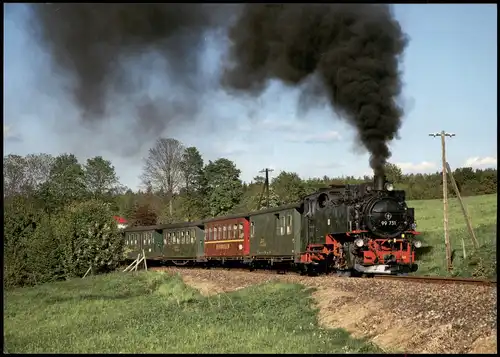 Eisenbahn Zug & Lokomotiven: Dampflokomotive 99 731 bei Jonsdorf 2008