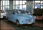 Trabant 601 Limousine (erste Lieferserie) bei  mobilen Trabant-Ausstellung 2000