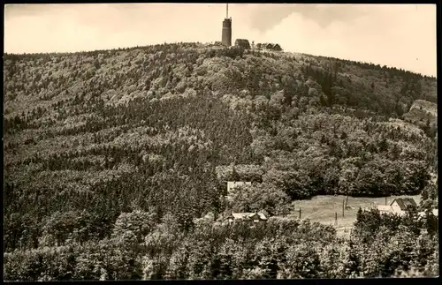 Brotterode Großer Inselsberg Thüringer Wald mit Grenzwlese 1959