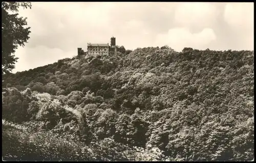 Ansichtskarte Eisenach Wartburg (Castle View) Burg in Thüringen 1957