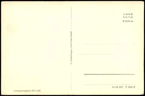 Treseburg Bodetal Harz DDR MB  Harzer Bergtheater zu Thale Hexentanzplatz  1957