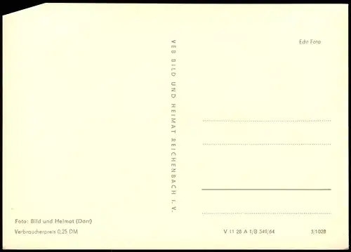 Ansichtskarte Waren (Müritz) DDR Mehrbildkarte mit 5 Ortsansichten 1964