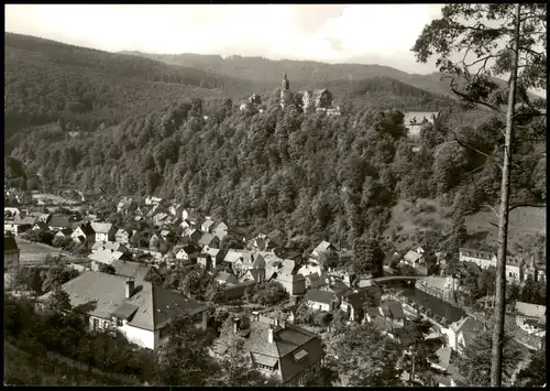 Ansichtskarte Schwarzburg Panorama-Ansicht 1979