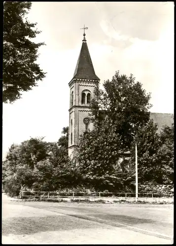 Ansichtskarte Schönfließ Schönfließ (Kr. Oranienburg) Dorfkirche 1981