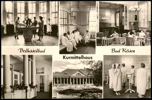 Ansichtskarte Bad Kösen Kurmittelhaus 1970