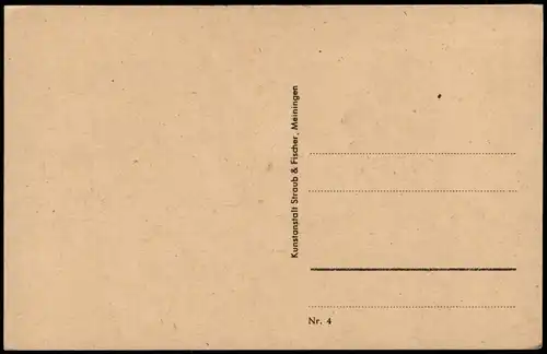 Tabarz/Thüringer Wald Umland-Ansicht Bach-Lauf im Lauscha-Grund 1950