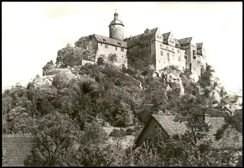 Ranis Burg Ranis (Kr. Pößneck Thüringen) Museum - HO-Gaststätte 1977