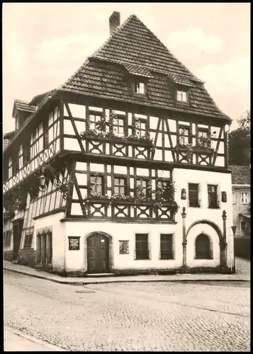 Ansichtskarte Eisenach Eisenacher Lutherhaus (Front am Lutherplatz) 1979