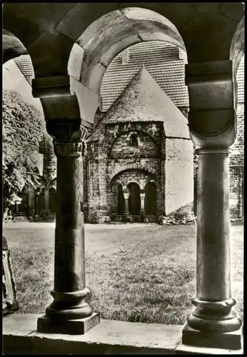 Ansichtskarte Altstadt-Magdeburg Kloster Unser Lieben Frauen Säulengang 1977